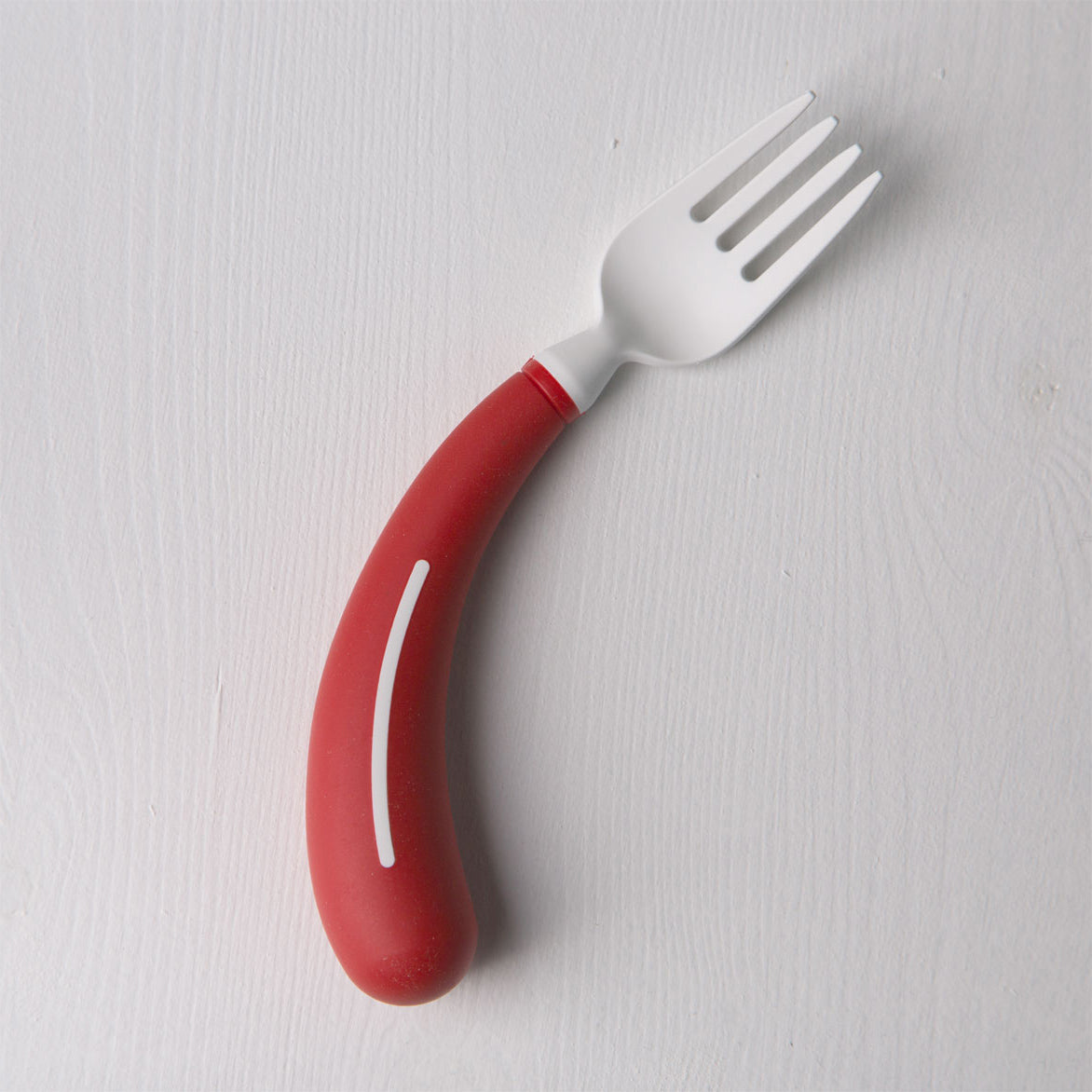 Henro-Grip Cutlery - red left fork