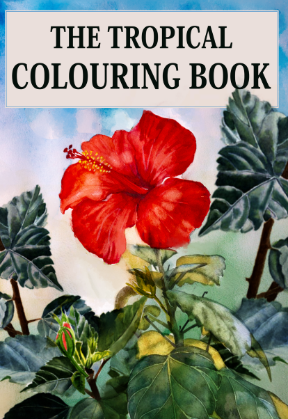 The Tropical Colouring Book