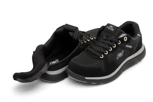 Excursion shoe, black low-top, women