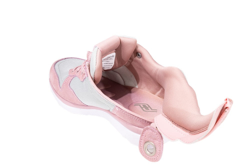 Excursion Shoe - Pink and Grey Mid Top, Women