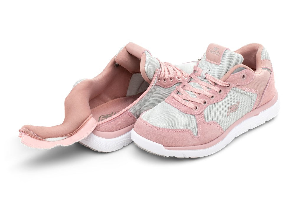 Excursion shoe - pink and grey - Alzheimer's Society