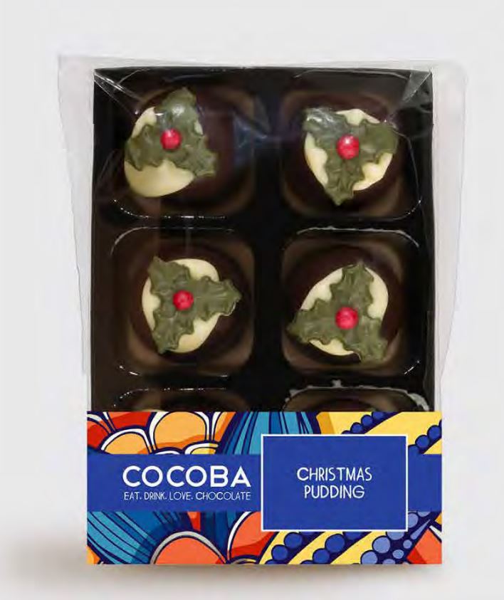 Christmas pudding truffles