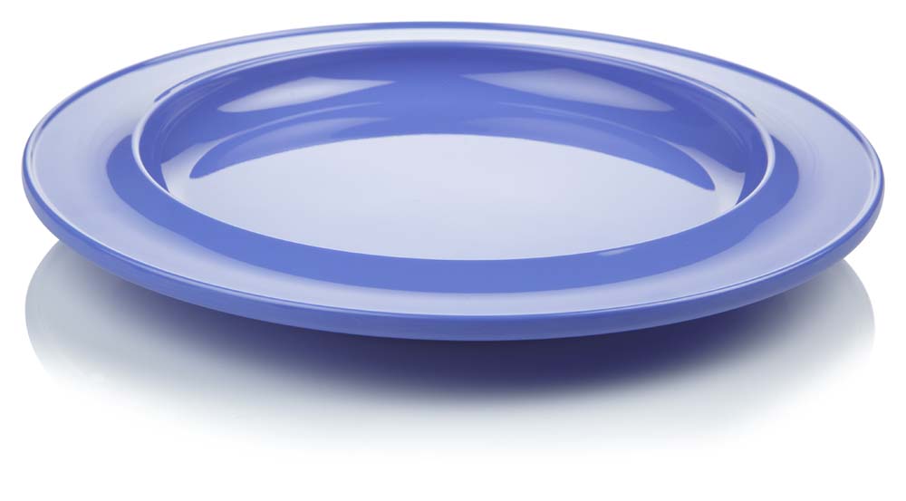 Blue dining plate - VAT Free