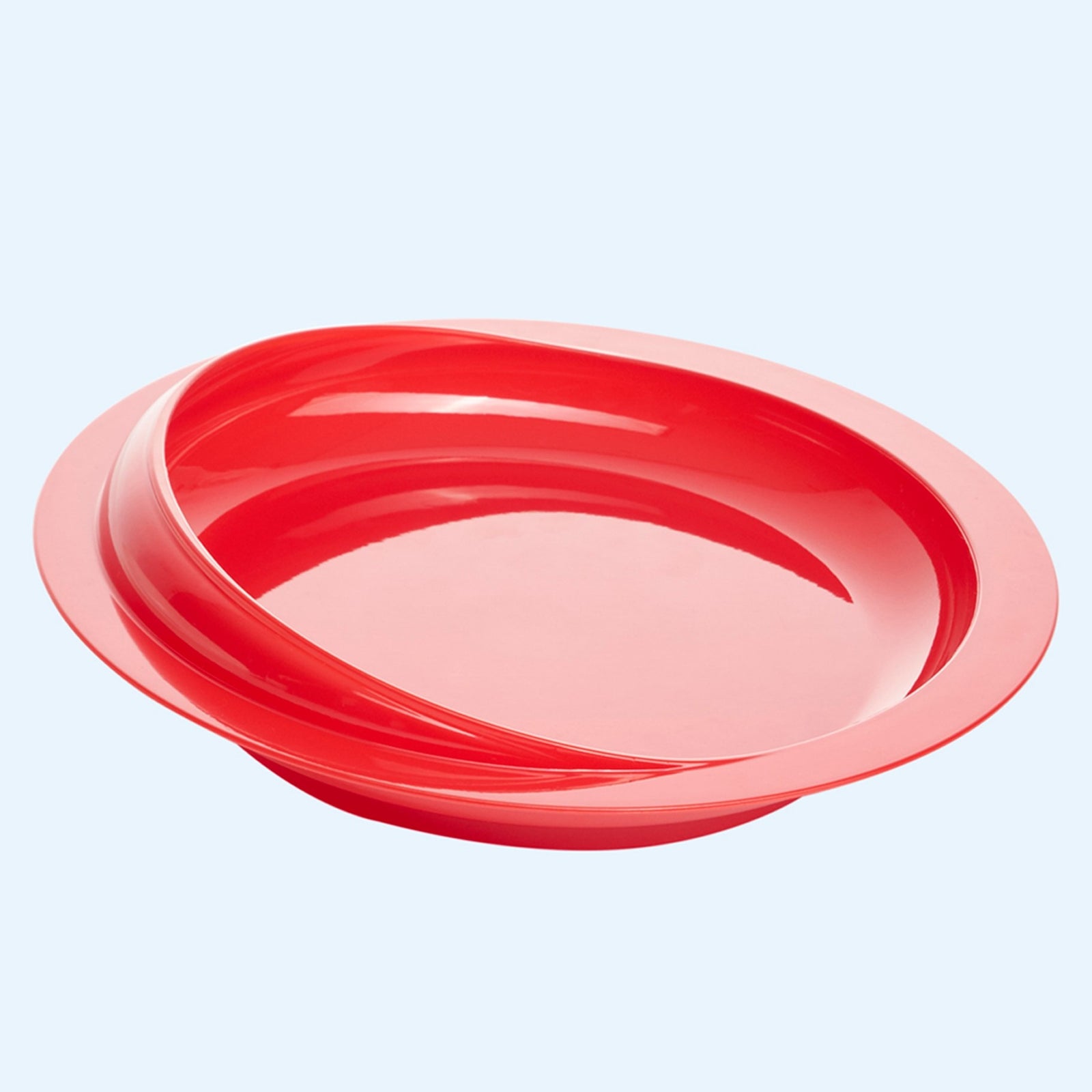 Scoop dish - red